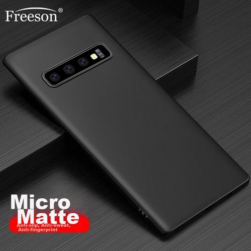 Funda Para SAMSUNG Galaxy S10 Freeson TPU Negro