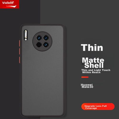 Funda Para HUAWEI Mate30 Baozou Silicona Mate Negro