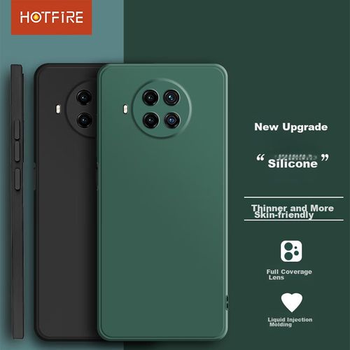 Funda Para XIAOMI REDMI Note 9 Pro Hotfire Silicona Mate Verde Oscuro