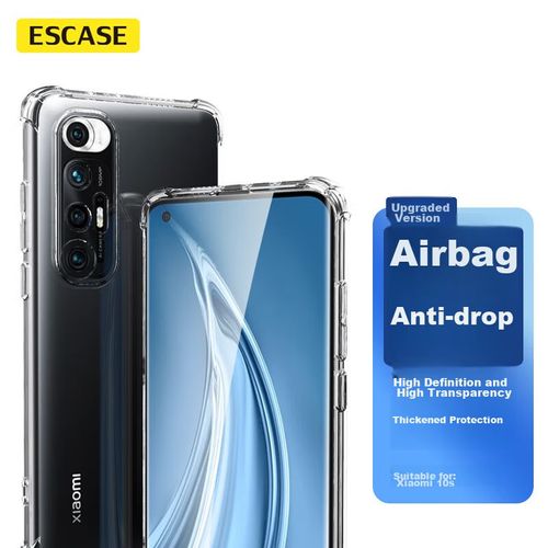 Funda Para XIAOMI Mi 10S Escase TPU Transparente Blanca