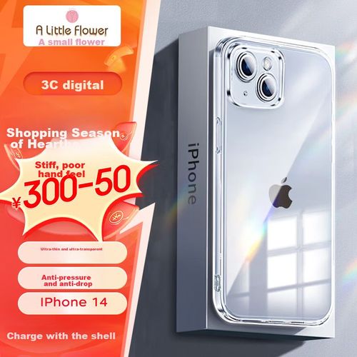 Funda Para IPHONE 14 Alittleflower TPU Transparente
