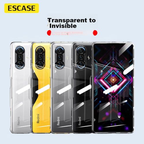 Funda Para REDMI K40 Gaming Escase Silicona Transparente