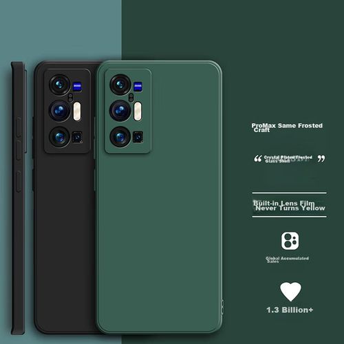 Funda Para VIVO X70 Pro+ Hotfire Silicona Negra