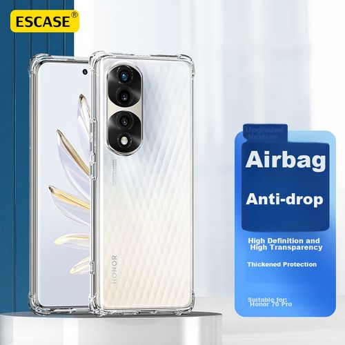 Funda Para HONOR 70 Pro Escase TPU Transparente