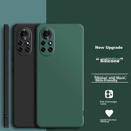 Funda Para HUAWEI Nova 8 Pro Hotfire Silicona Verde Noche