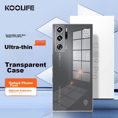 Funda Para Nubia Red Magic 9 Pro Koolife TPU Transparente