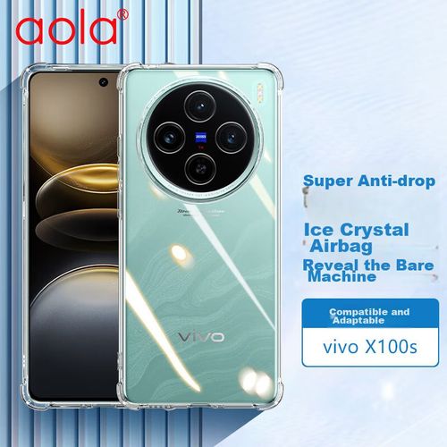 Funda Para VIVO X100S Aolang TPU Transparente Con Almohadilla De Aire