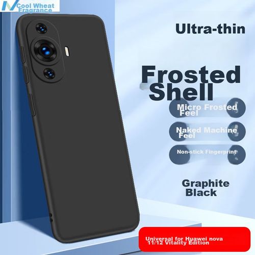 Funda Para HUAWEI Nova 11/12S/12 Youth Maikuqi Gel Suave Negro Mate