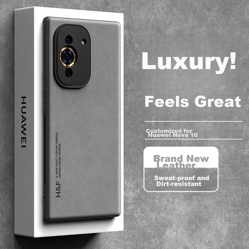 Funda Para HUAWEI Nova 10 Hotfire Silicona Mate Gris Ahumado