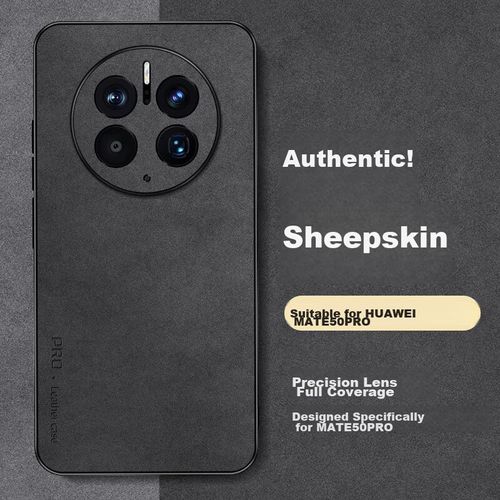 Funda Para HUAWEI Mate50 Pro Shangsu Silicona Negra