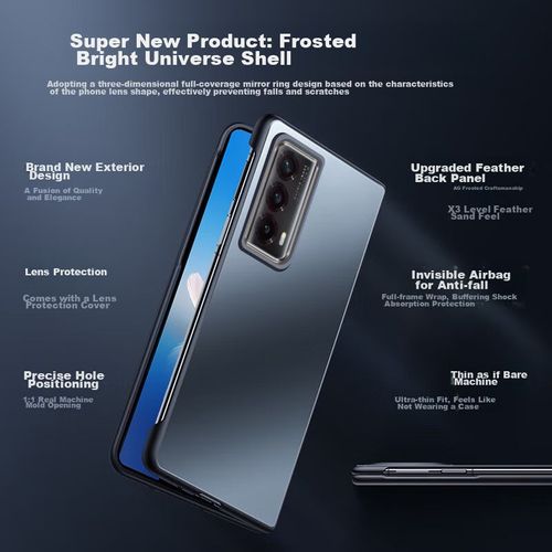 Funda Para HONOR Magic Vs2 Keklle Antichoque Negro Suave
