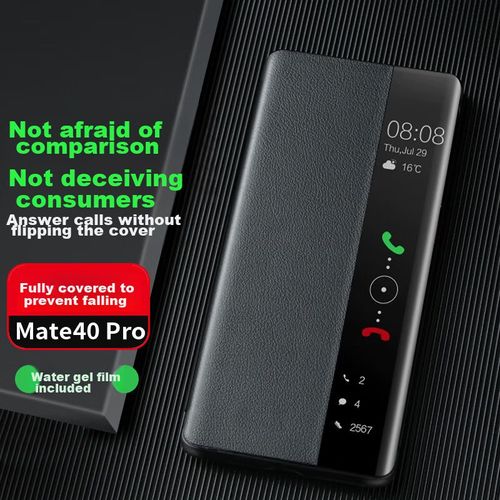 Funda Para HUAWEI Mate40 Pro Zhengjian Cuero Negro