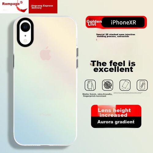 Funda Para IPHONE Xr Baozou Silicona Blanda Semi Transparente Degradado
