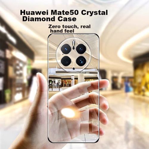 Funda Para HUAWEI Mate 50 Pro Zhiweishi Plástico Transparente