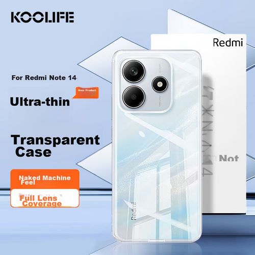 Funda Para XIAOMI REDMI Note 14 Koolife Plástico Transparente