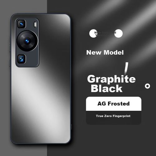 Funda Para HUAWEI P60 Hotfire Ag Frosted Plástico Negro Mate