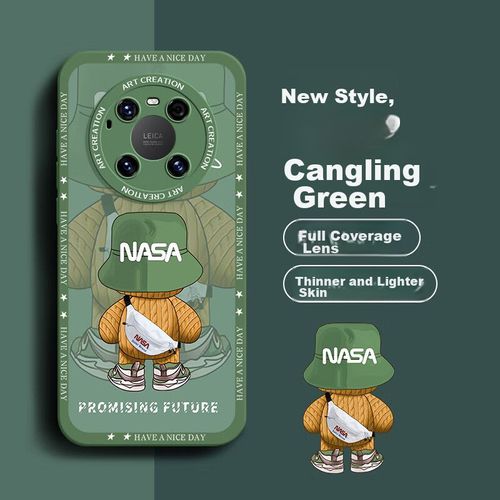 Funda Para HUAWEI Mate 40 Neyaa Silicona Verde Cangling