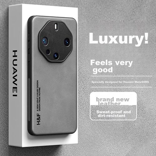 Funda Para HUAWEI Mate60Rs Hotfire Silicona Gris Humo