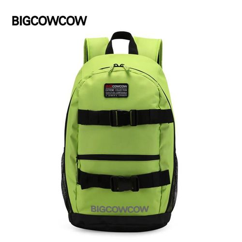 Mochila BIGCOWCOW BCC0008 impermeable de poliéster Verde para hombre
