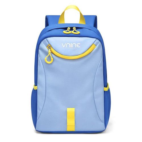 Mochila V.NINE de aventura para niños Azul de tela ligera