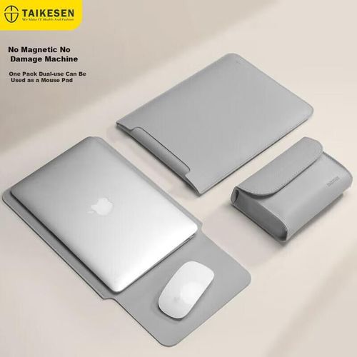 Funda para laptop Taikesen compatible con MacBook 13" y Lenovo Xiaoxin Air 12 de tela Negra para mujer