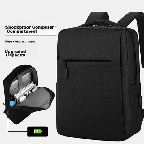 Mochila para laptop Right Away de poliéster Gris unisex