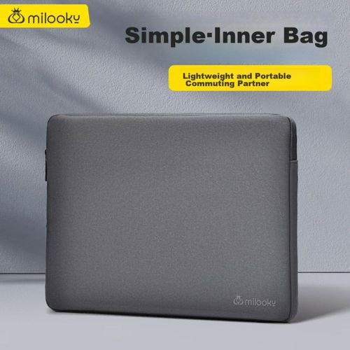 Funda para laptop Milooky Diyi Workshop 024 de tela Oxford Gris para unisex