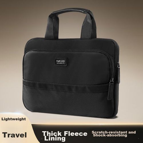 Funda para laptop Right Away BUSINESSTRAVEL de tela Oxford Negra para unisex