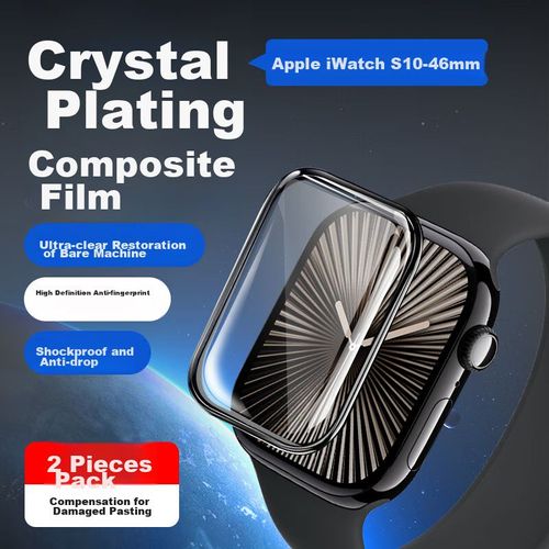 Protector De Pantalla De Vidrio Templado Smorss Para Apple Watch S10 46Mm