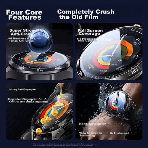 Protector De Pantalla De Vidrio Templado Stiger Para Gt5 Pro 46Mm