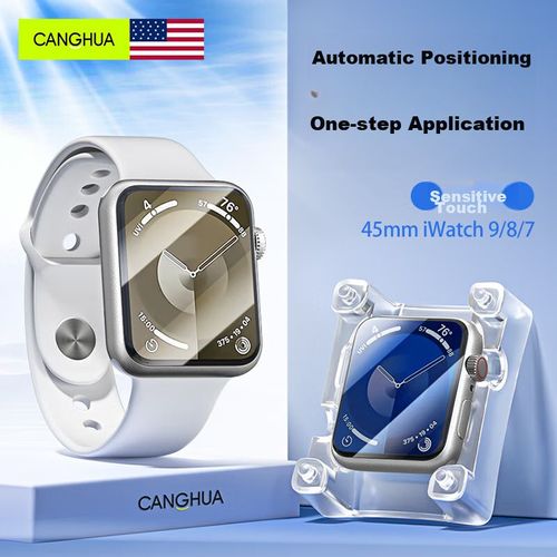 Protector De Pantalla De Hidrogel Canghua Para Apple Watch Series S9/8/7 45Mm