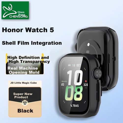 Funda De Vidrio Templado Chensong Para Honor Watch 5 Negra