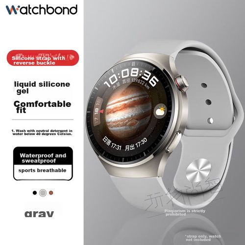 Correa De Silicona Watchbond Para Huawei Watch Gt4/3/2/Pro Varios Colores