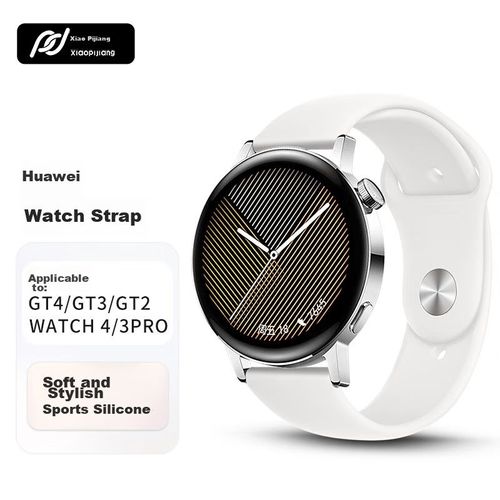 Correa De Silicona Huawei Para Gt5Pro/Gt4/Gt3Pro/Gt2 Watch4Pro/Watch3 Honor Magic2/Gs3 Negro
