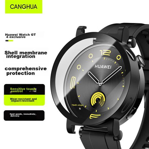 Funda De Vidrio Templado Canghua Para Huawei Watch Gt4 41Mm Negro