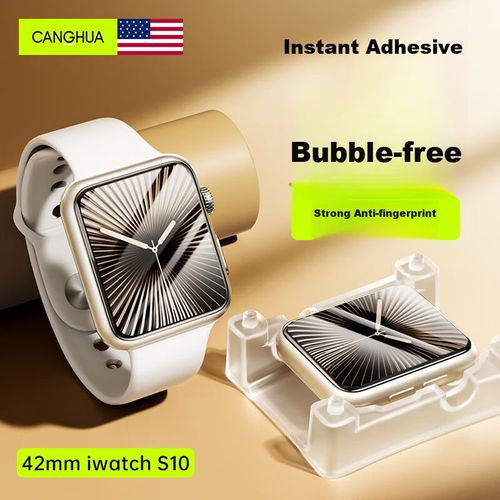 Protector De Pantalla Tpu Canghua Para Apple Watch Series 10 42Mm Transparente
