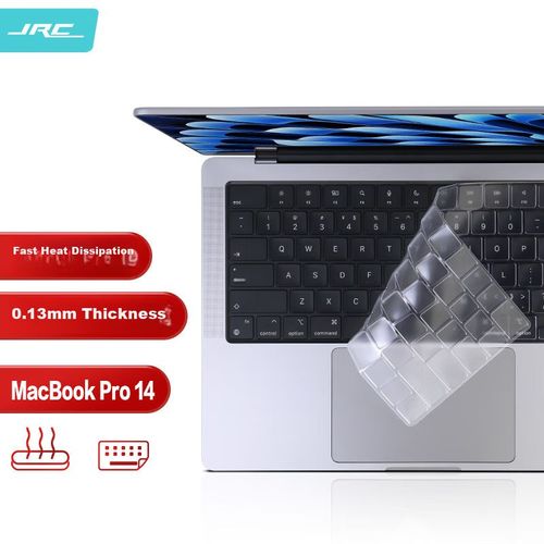 Funda De Teclado Para Laptop Jrc Macbook Pro 14" Transparente