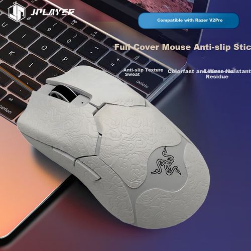 Pegatinas Antideslizantes Para Ratón Jplayer Razer V2Pro Blanco