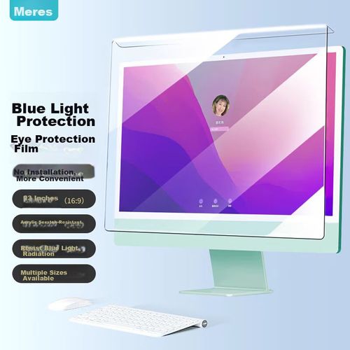 Protector De Pantalla Para Monitor Mryc 23" 16:9 Anti-Luz Azul