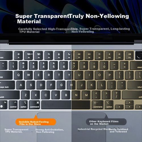 Protector De Teclado Para Macbook Jinling Shengbao A1706/A1989/A2159/A1707 Transparente