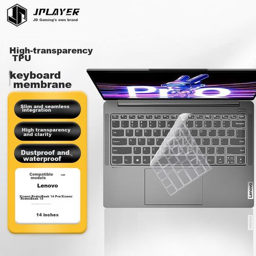 Protector De Teclado Jplayer Lenovo Xiaoxin Pro 14 2024 Transparente