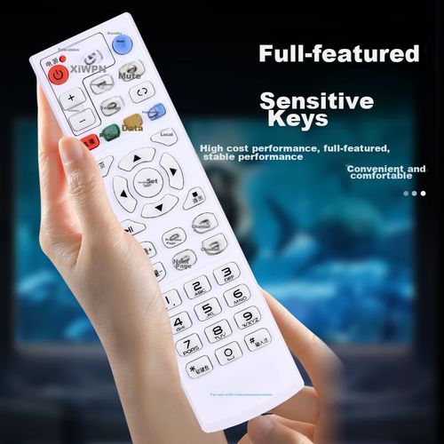 Control Remoto Universal China Telecom Modelo No Especificado Color Negro