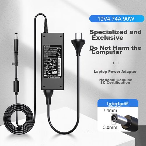 Cargador Para Laptop Hp Pd-1904740H 19V 4.74A Conector Grande