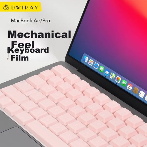 Funda De Teclado De Silicona Diyi Workshop Para Macbook Pro/Air 14/16 Pulgadas Transparente