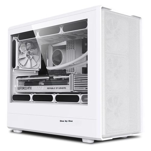 Funda Para Pc Pado W6 M-Atx Cristal Templado Blanco