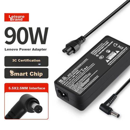 Cargador Para Laptop Lenovo 90W 19V 4.74A 5.5X2.5Mm