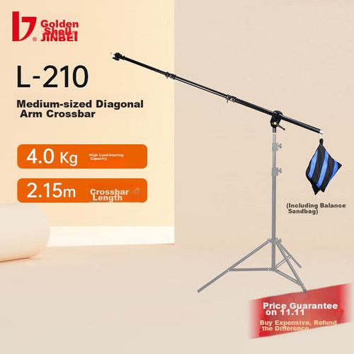 Soporte De Luz Para Fotografía Jinbei L-210 Telescópico