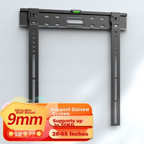 Soporte De Pared Para Tv 26-65 Pulgadas Xizhou Yeyu Ultra Delgado Negro