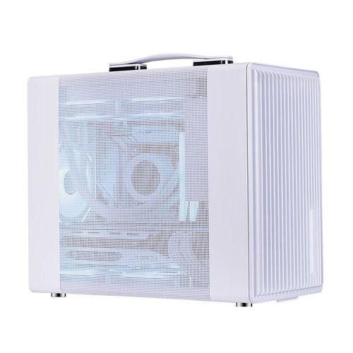 Funda Para Pc Gaming Wjcoolman Alpha S1 Matx Malla Blanca