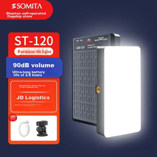 Luz De Relleno Portátil Somita Led-120 Blanco